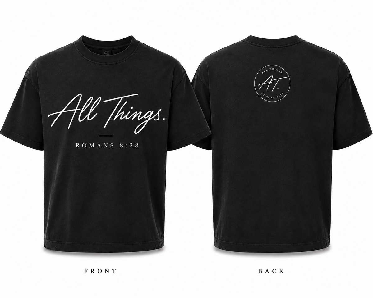 Signature Unisex Oversized Boxy Tee